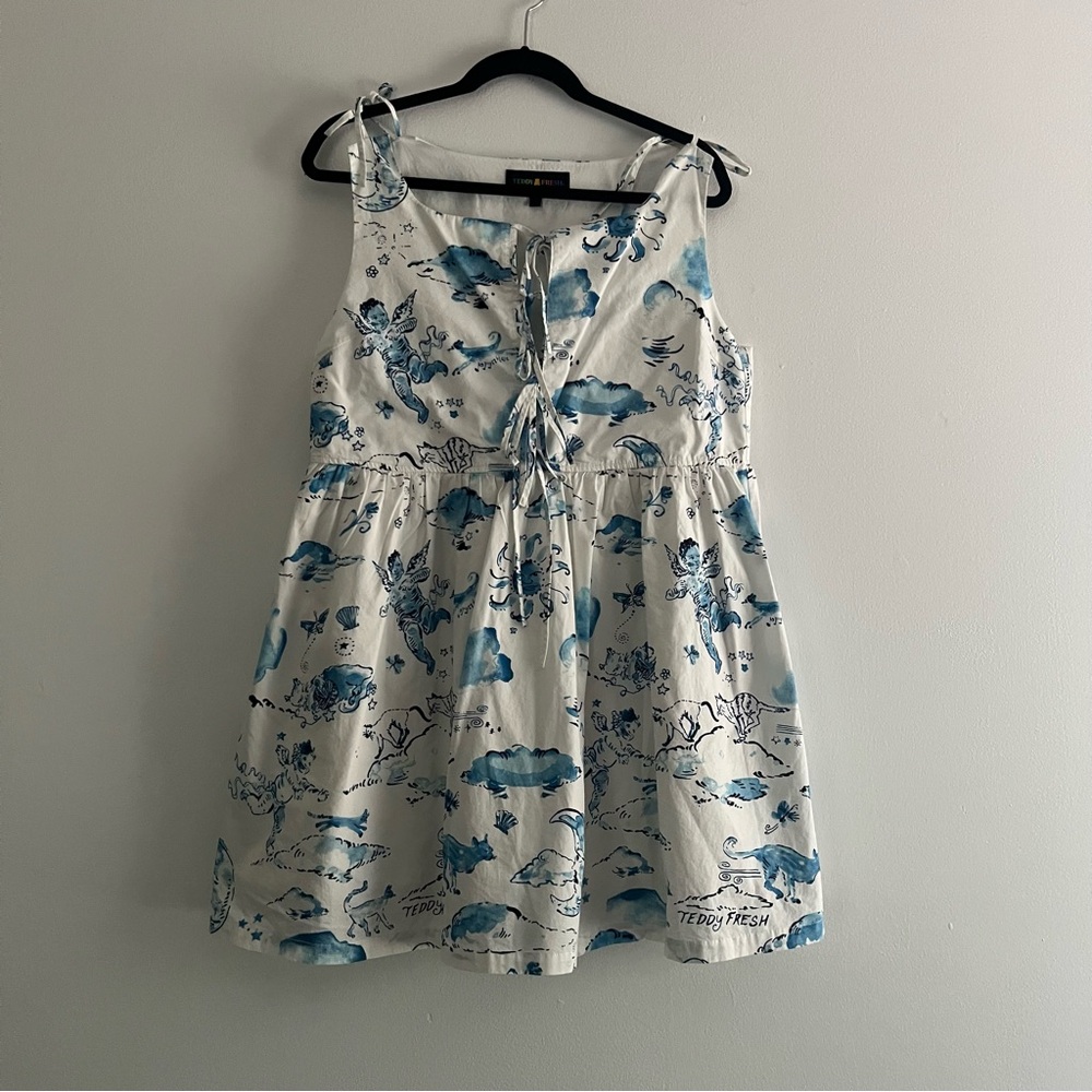 Cats and Cherub Dress